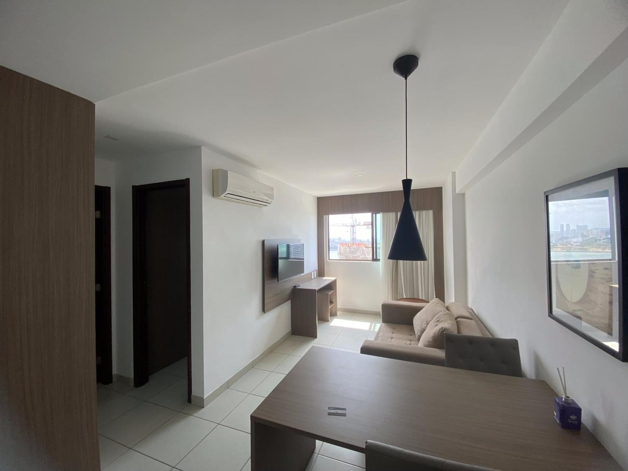 Flat Beach Class Excelsior - Em Frente Ao Shopping Riomar Ρεσίφε Εξωτερικό φωτογραφία